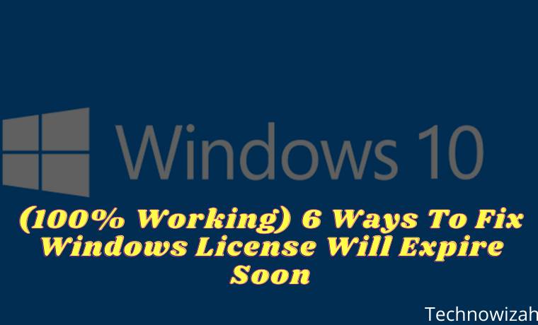 (100% Working) 6 Ways To Fix Windows License Will Expire Soon (100% Working) 6 Ways To Fix Windows License Will Expire Soon