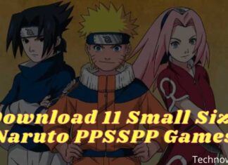 Download 11 Small Size Naruto PPSSPP Games