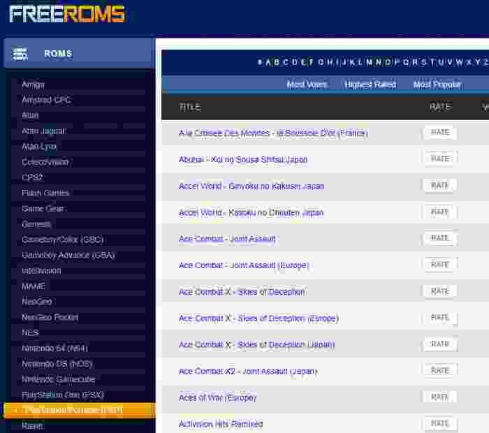 Freeroms Freeroms