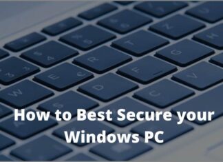 6 Ways To Best Secure Your Windows PC Laptop 2024 How to Best Secure your Windows PC