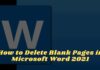 4 Ways To Delete Blank Pages in Microsoft Word 2025 How to Delete Blank Pages in Microsoft Word