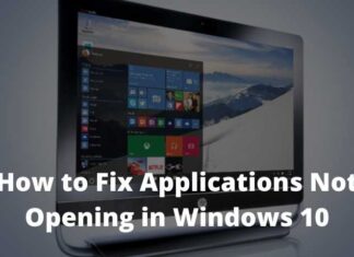 10 Ways To Fix Applications Not Opening in Windows 10 PC 2024 How to Fix Applications Not Opening in Windows 10