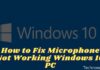 6 Ways To Fix Microphone Not Working Windows 10 PC 2024 How to Fix Microphone Not Working Windows 10 PC