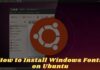 How to Install Windows Fonts on Ubuntu 2024 How to Install Windows Fonts on Ubuntu