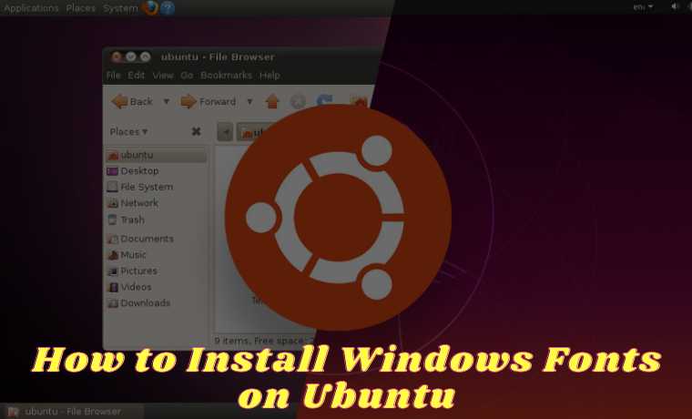 How to Install Windows Fonts on Ubuntu How to Install Windows Fonts on Ubuntu