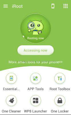 How to root android using iroot