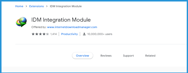 Install IDM Extension on Google Web Store Install IDM Extension on Google Web Store