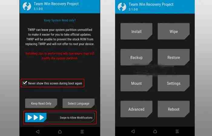 Root via TWRP Recovery Root via TWRP Recovery