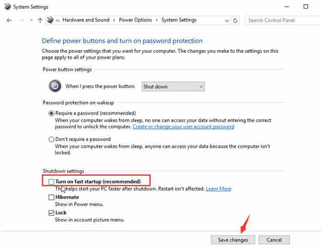 Change USB Settings Change USB Settings