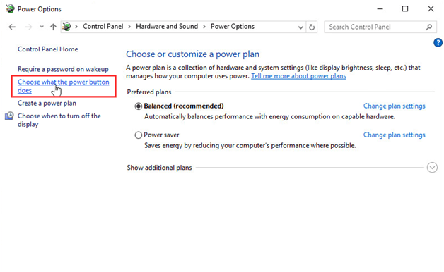 Change USB Settings Change USB Settings