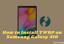 How to Install TWRP on Samsung Galaxy A10