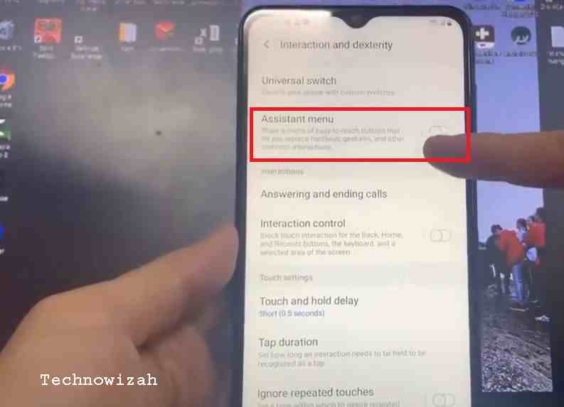 How to screenshot Samsung Galaxy A12 with the Assistant menu How to screenshot Samsung Galaxy A12 with the Assistant menu