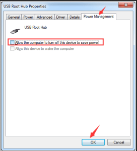 Repair the USB Root Hub Repair the USB Root Hub