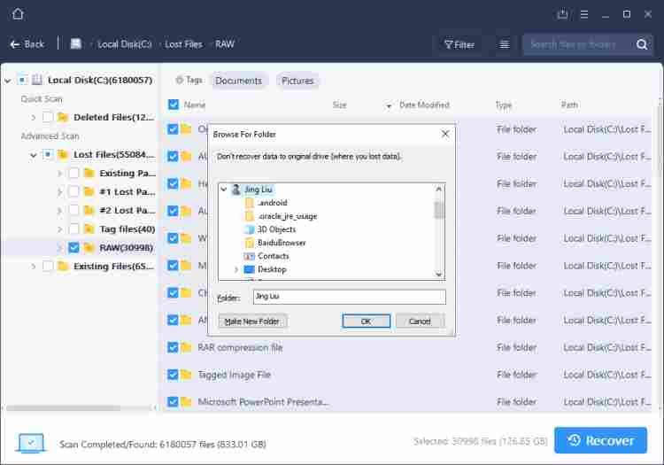 Restore All Lost Files from USB Restore All Lost Files from USB