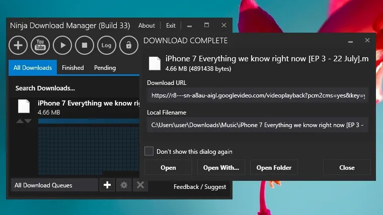Ninja Download Manager Ninja Download Manager