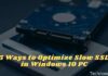 5 Ways to Optimize Slow SSD in Windows 10 PC 2025 5 Ways to Optimize Slow SSD in Windows 10 PC