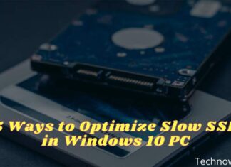 5 Ways to Optimize Slow SSD in Windows 10 PC 2025 5 Ways to Optimize Slow SSD in Windows 10 PC
