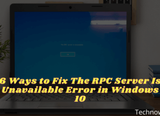 6 Ways to Fix The RPC Server Is Unavailable Error in Windows 2025 6 Ways to Fix The RPC Server Is Unavailable Error in Windows 10
