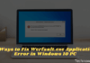6 Ways to Fix Werfault.exe Application Error in Windows 2025 6 Ways to Fix Werfault.exe Application Error in Windows 10 PC