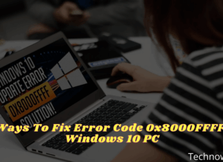 8 Ways To Fix Error Code 0x8000FFFF in Windows 10 PC 2025 8 Ways To Fix Error Code 0x8000FFFF in Windows 10 PC