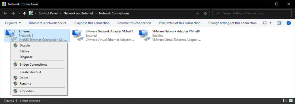 Change DNS Server Manually Change DNS Server Manually