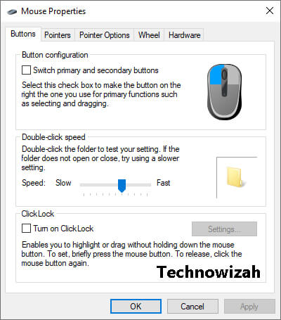Change Mouse Double-Click Speed
