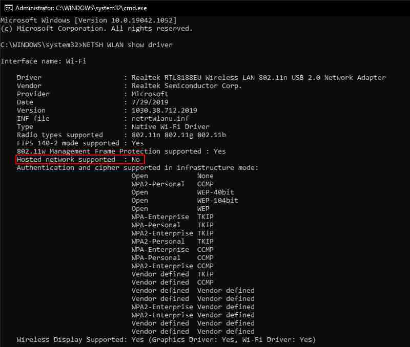 Check PC Supports Sharing Check PC Supports Sharing