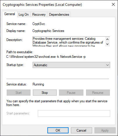 Check Your Cryptographic Service Check Your Cryptographic Service