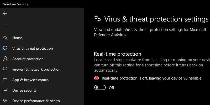 Disable Antivirus Programs Disable Antivirus Programs