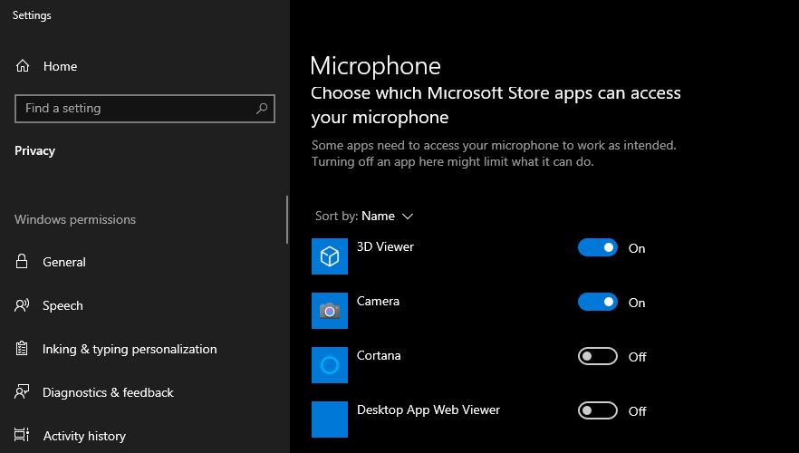Disable Cortana Microphone Access Disable Cortana Microphone Access