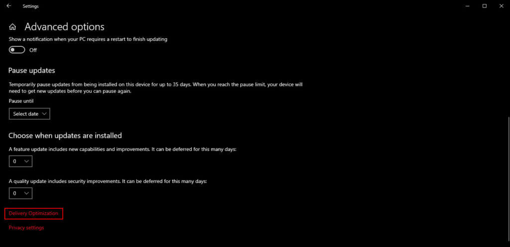 Disable Windows Update Peer-To-Peer Feature Disable Windows Update Peer-To-Peer Feature