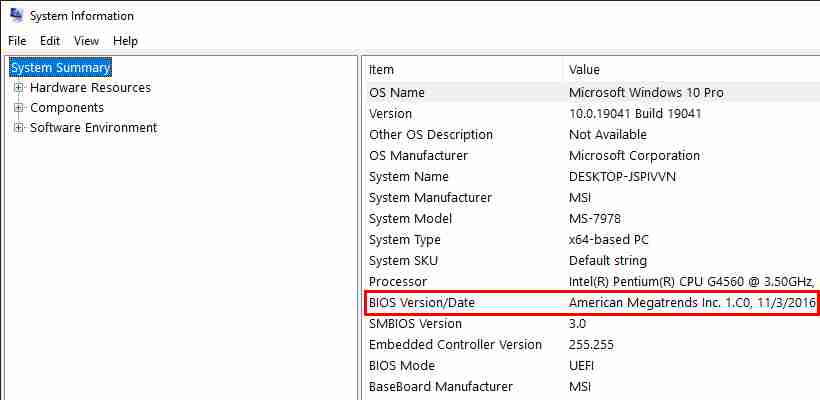 How to Check And Update BIOS How to Check And Update BIOS