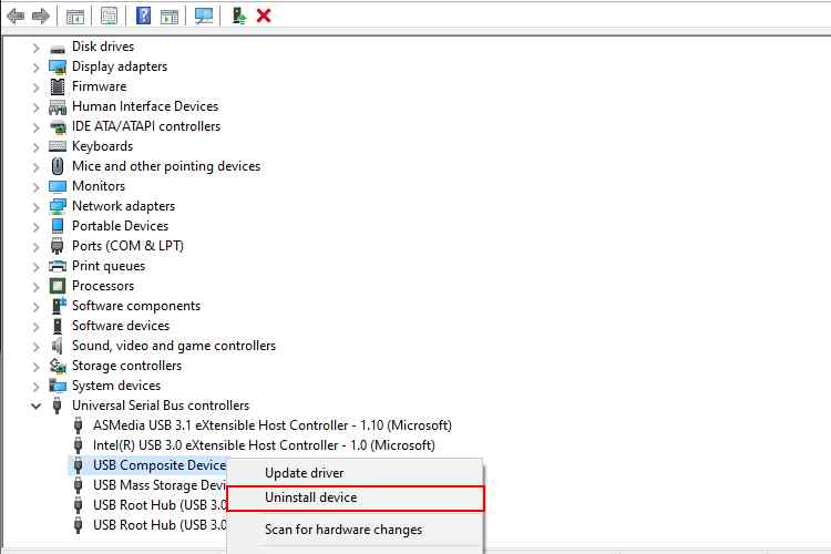 Reinstall USB Controllers Reinstall USB Controllers