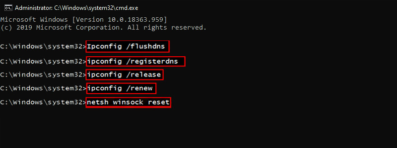 Reset DNS Settings Reset DNS Settings