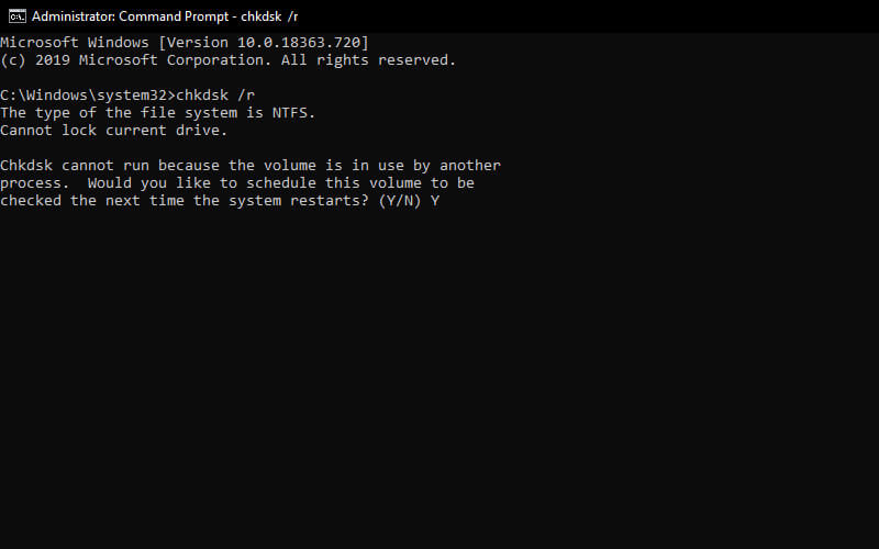 Run CHKDSK And SFC Run CHKDSK And SFC