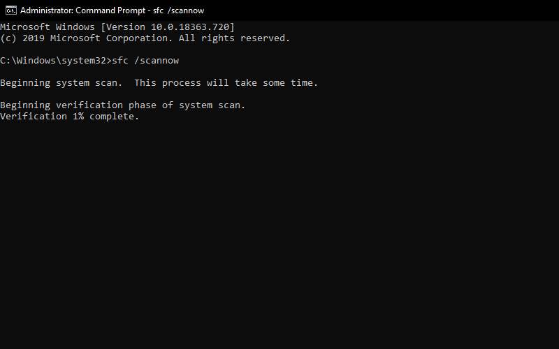 Run SFC And CHKDSK Run SFC And CHKDSK