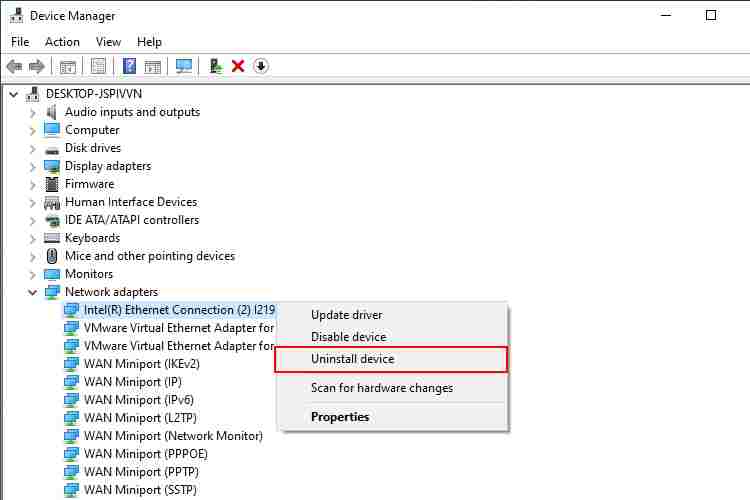 Uninstall And Reinstall Network Driver Uninstall And Reinstall Network Driver