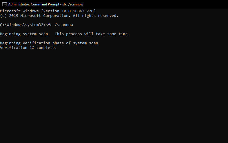 Use System File Checker Use System File Checker