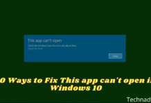10 Ways to Fix This app can't open in Windows 10