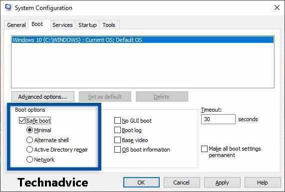 Activate Windows Safe Mode
