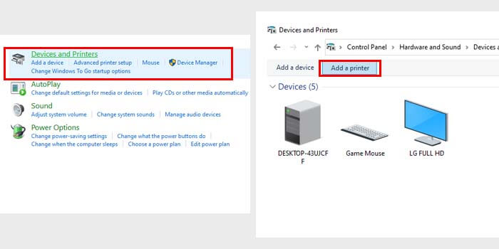 Add Printer Manually Add Printer Manually