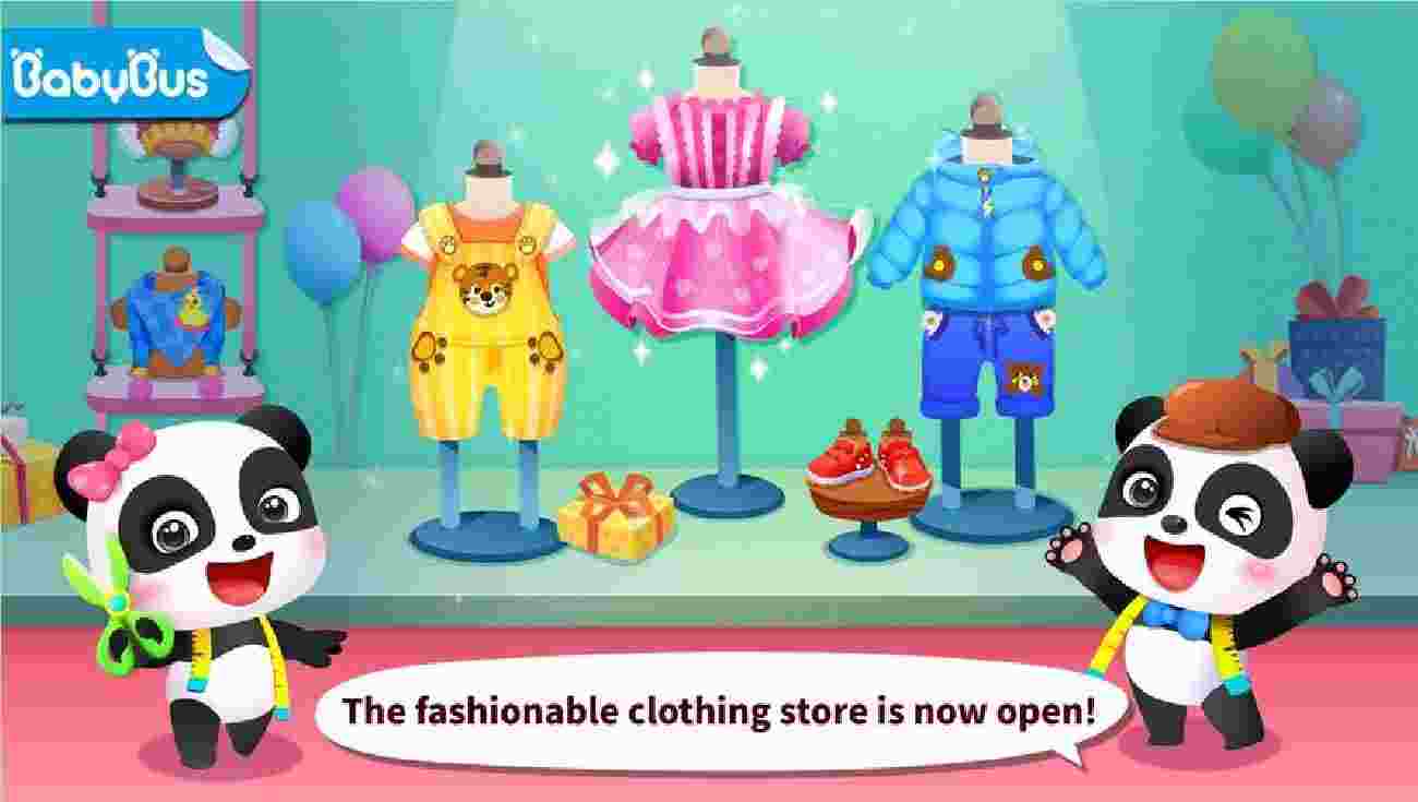 Baby Panda's Fashion Dress Up Game Baby Panda's Fashion Dress Up Game