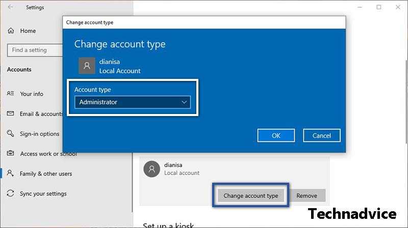 Create a New Administrator Account