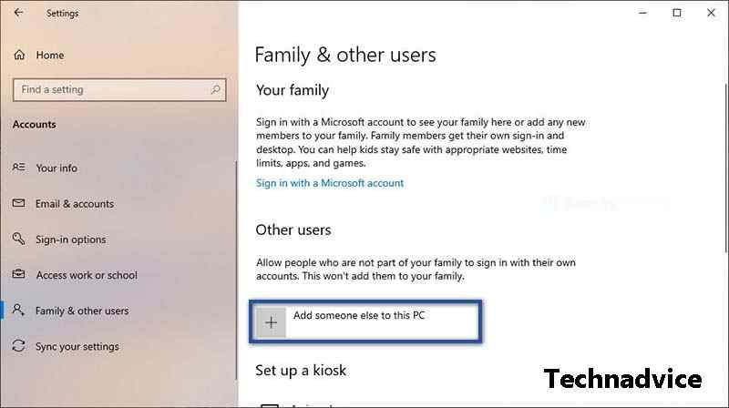Create a New Administrator Account