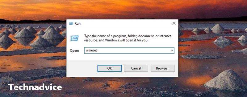 Reset Window Store Cache
