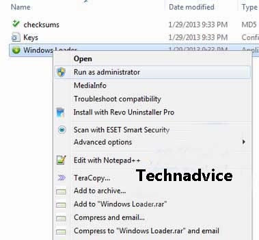 Run Admin Windows Loader Run Admin Windows Loader