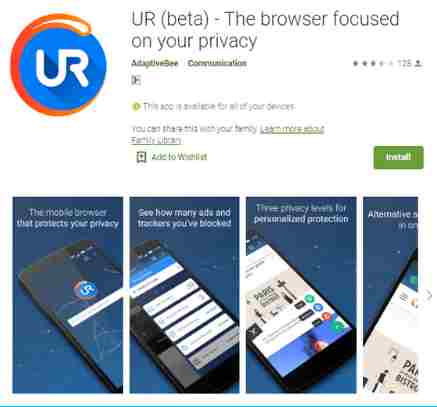 UR Browser UR Browser