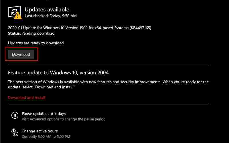 Update Windows 10 Update Windows 10