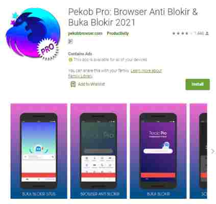Pekob Pro Anti-Block Browser Pekob Pro Anti-Block Browser