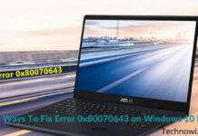13 Ways To Fix Error 0x80070643 on Windows 10 PC 2025 13 Ways To Fix Error 0x80070643 on Windows 10 PC